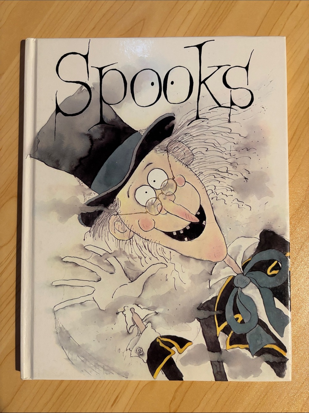 Vintage 1983 Kids Spooky Ghost Book